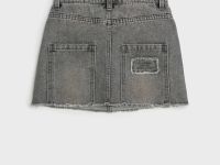 Юбка текстильная джинсовая для девочек