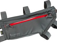 Велосумка на раму Acepac Zip Frame Bag большая (серый)