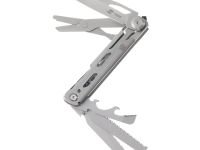 Нож перочинный Stinger 112 мм, 9 функций, серебристый