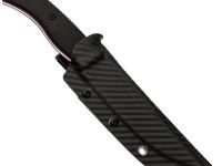 Туристический нож Тигр, сталь Х12МФ, рукоять G10, черный