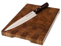 Доска разделочная торцевая, дуб, 20х30х2.5 см