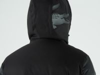 Мужская двусторонняя стеганая куртка Lacoste свободного кроя с подкладкой