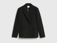 Приталенный жакет, Черный