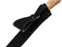 Кованый нож Рыбак-2, сталь Х12МФ, карельская берёза