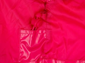 Жилет текстильный с полиуретановым покрытием для девочек