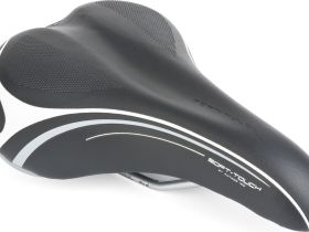 Седло Author Soft Touch (черный / белый)