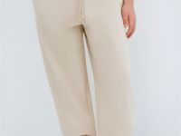Трикотажные брюки для девочек, Бежевый