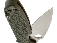 Складной нож Daggerr Piranha olive SW DL, сталь 8Cr14MoV, рукоять FRN