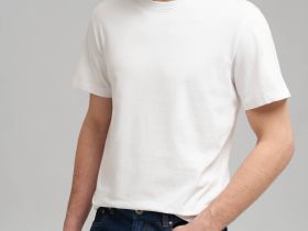 Футболка облегающего кроя из джерси