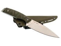 Туристический нож Майор Н, сталь AUS-8, рукоять G-10 хаки