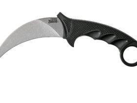 Керамбит Cold Steel Steel Tiger, сталь AUS-8A, рукоять кратон, черный