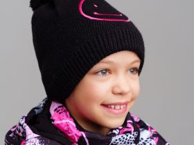 Шапка трикотажная для девочек