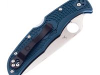 Складной нож Spyderco Endura 4 сталь K390, рукоять FRN голубая
