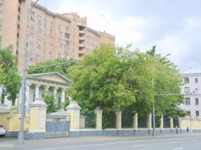 Ограда, нач. XX в., архитектор Ф.О.Шехтель