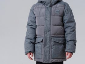 Куртка текстильная с полиуретановым покрытием для мальчиков