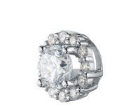 Классическая подвеска из белого золота э0912пд12220104_white