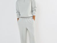 Брюки с эластичным поясом, Серый