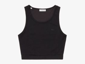 Женский топ Lacoste из хлопка