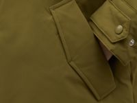 Пуховое пальто с капюшоном