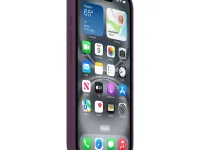 Чехол-накладка Silicone Case with MagSafe для iPhone 16 Plus (Plum)