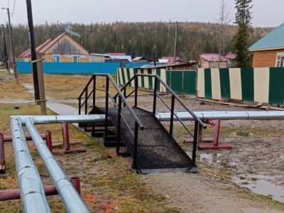 В якутском селе Даппарай к новым инженерным сетям ГУП «ЖКХ РС (Я)» подключили жилые дома