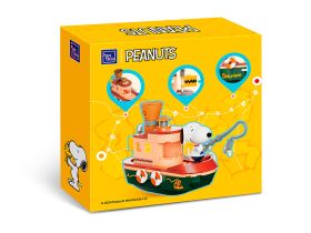 Snoopy 86907 Конструктор Снупи: Рыбалка на пароходе