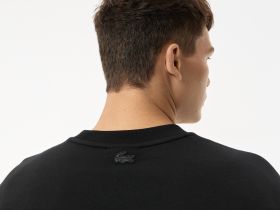 Мужская футболка Lacoste оверсайз из органического хлопка