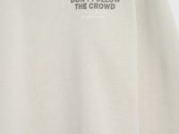 Базовый свитшот с принтом, Бежевый