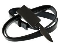 Ремень-нож, экокожа, нержавеющая сталь 440