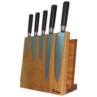 Магнитная подставка с разделочной доской Woodinhome KS002LSONKIT, дуб