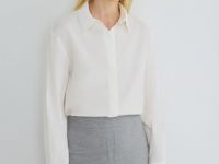 Блузка из модала, Белый