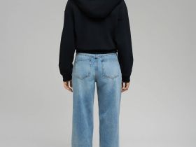 Джинсы loose fit женские