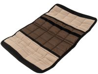 Сумка для 10 ножей с замком KTB, коричневая