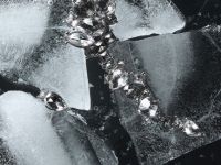 Серьга и каффы, 3 шт., Серебряный