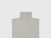 Вязаная манишка, Бежевый