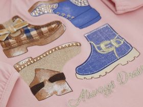 Лонгслив для маленькой девочки