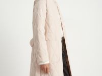 Пальто свободного силуэта с поясом