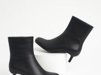 Ботильоны из натуральной кожи, Черный