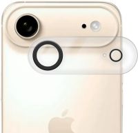 Защитное стекло Krutoff для объективов камеры Apple iPhone Air с чёрным ободком