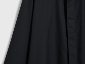 Рубашка с шерстью, Черный