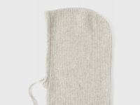 Вязаный капор, Бежевый