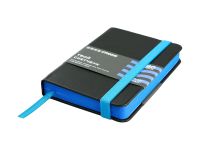 Блокнот для зарисовок Стихия 9х14 см 140 г 80 л, твердая обложка цвет черный салатовый срез