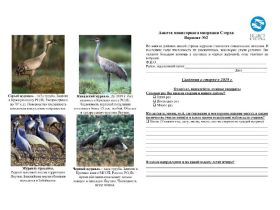 В Якутии стартовал осенний мониторинг стерха