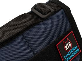 Сумка для 6 фиксированных ножей с замком KTB, темно-синяя S