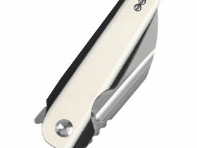 Складной нож Tenable Rafe L, сталь 14C28N, рукоять черно-белый G10