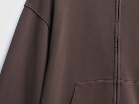 Толстовка объёмного силуэта, Коричневый