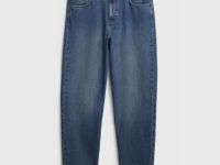 Свободные джинсы Bow, Синий