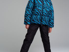 Куртка текстильная с полиуретановым покрытием для девочек