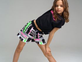 Шорты трикотажные для девочки