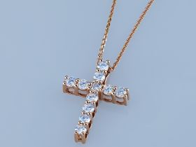 Подвеска из красного золота э0212пд05153300_white